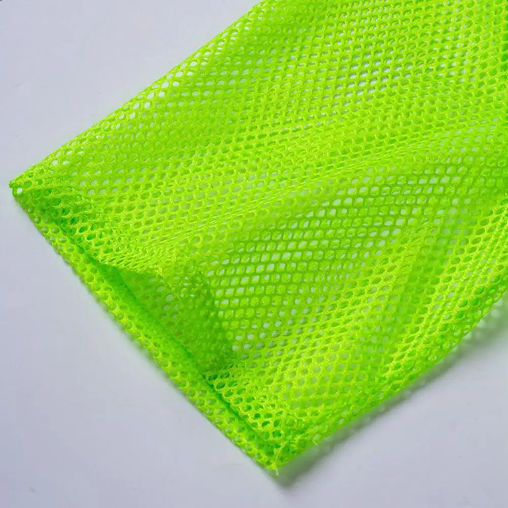 Transparent mesh knit top with high collar for women