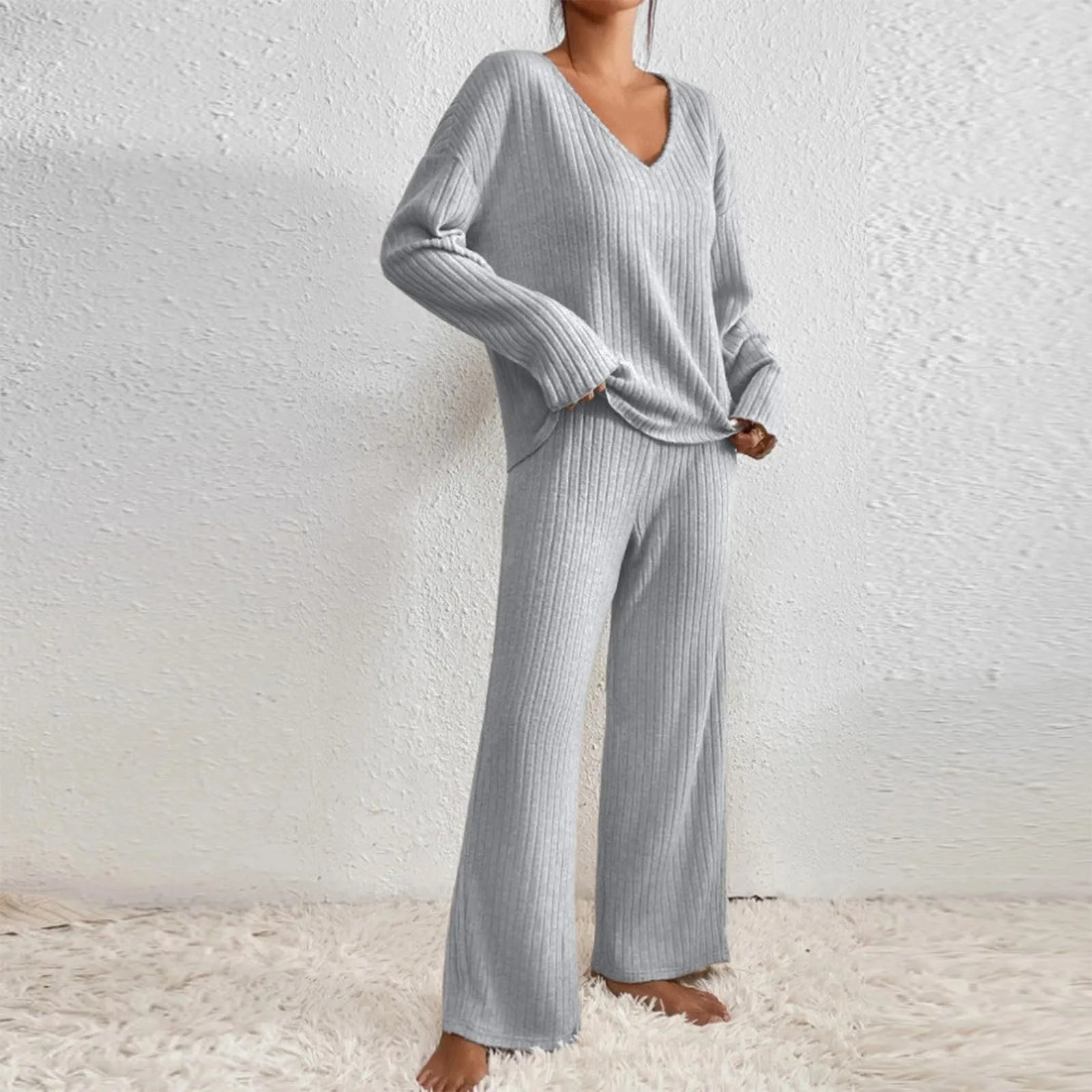 Kylie - Ensemble de loungewear en maille pour un confort élégant