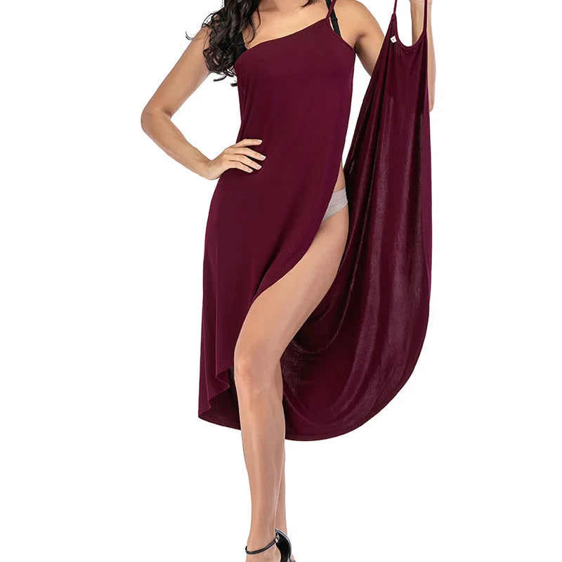 Elegant Sarong Swimsuits Pareo Beach Cover-ups for Women