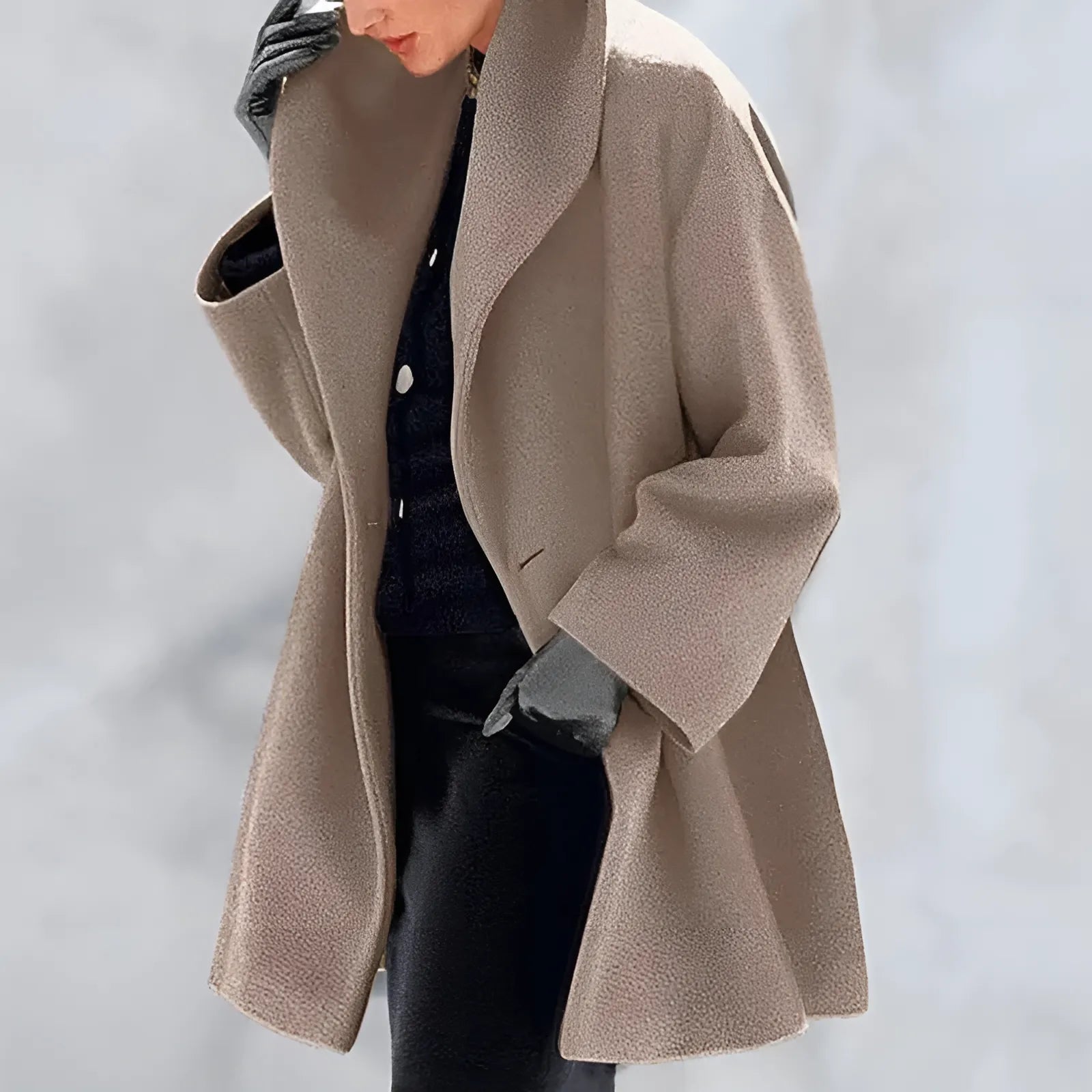 Élodie – Manteau d'hiver pour femme, chaud et élégant, parfait pour affronter le froid avec style