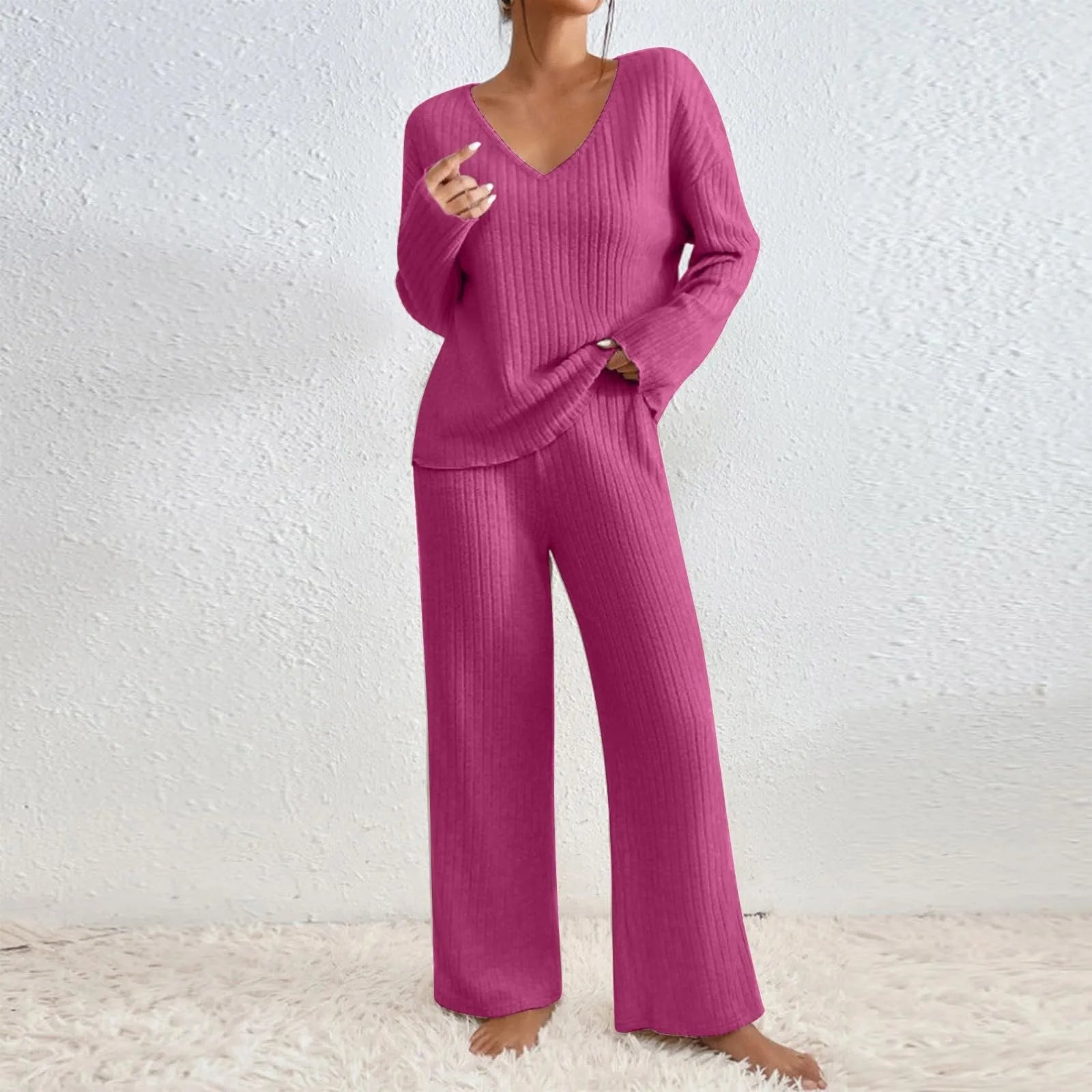 Kylie - Ensemble de loungewear en maille pour un confort élégant