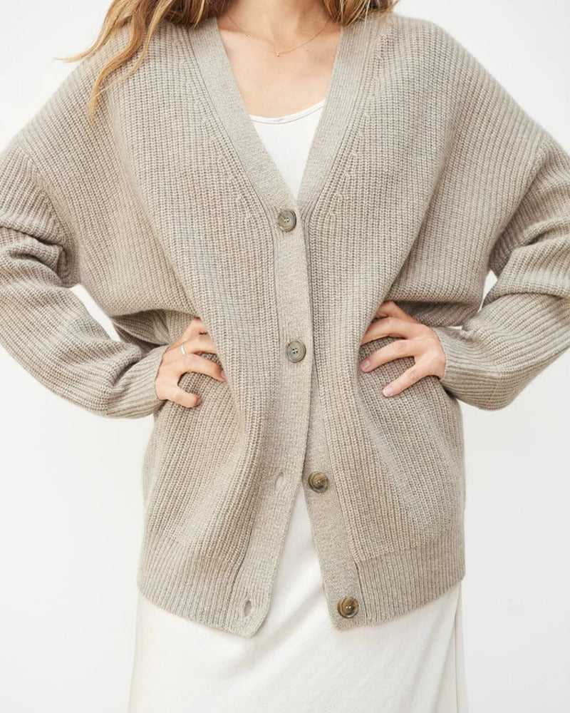 Justine – Cardigan cocon, doux et enveloppant pour un style cosy et élégant