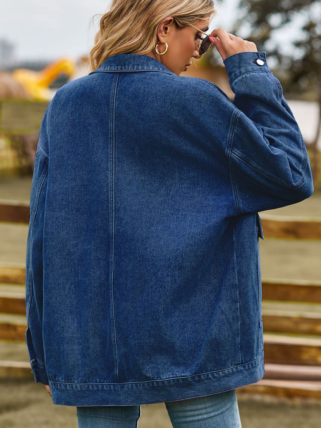 Veste en jean avec poches