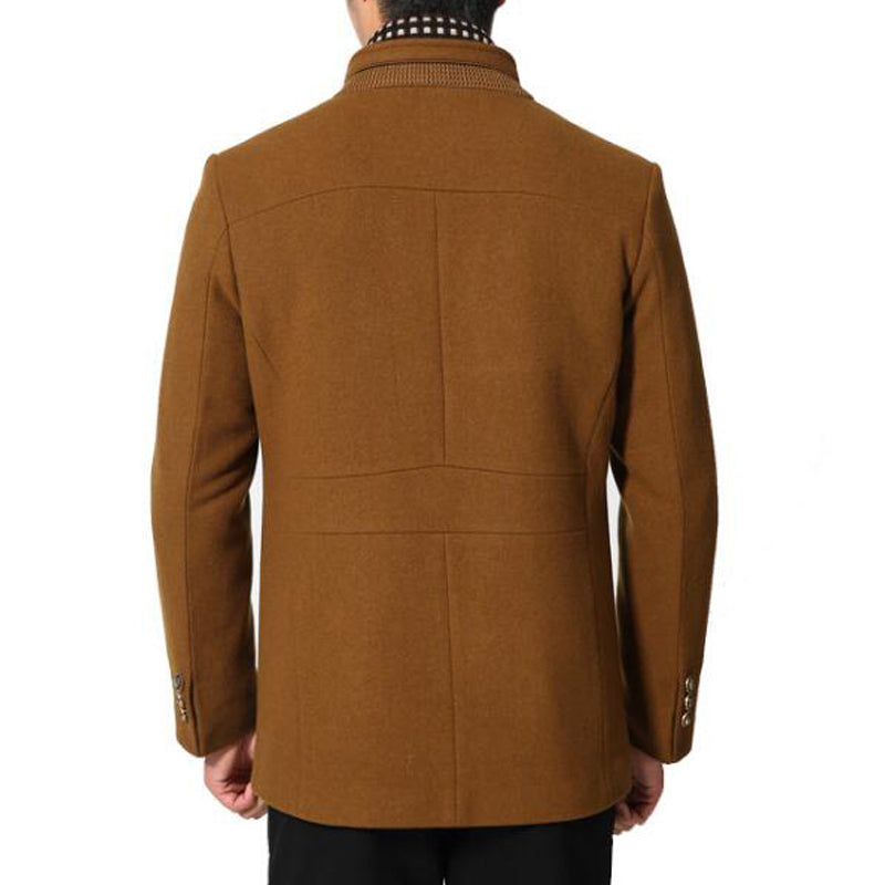 West Louis™ | Detachable scarf coat with tailored fit 3