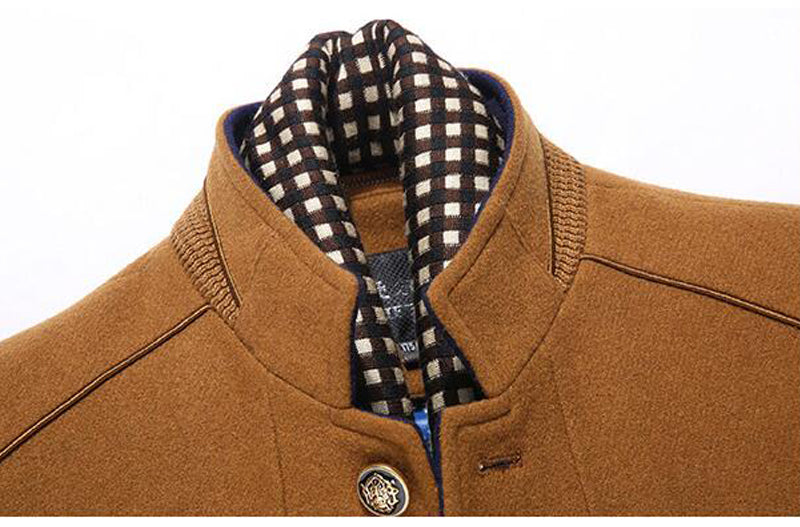 West Louis™ | Detachable scarf coat with tailored fit 4