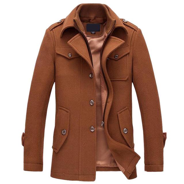 West Louis™ | Wool blend winter coat 0