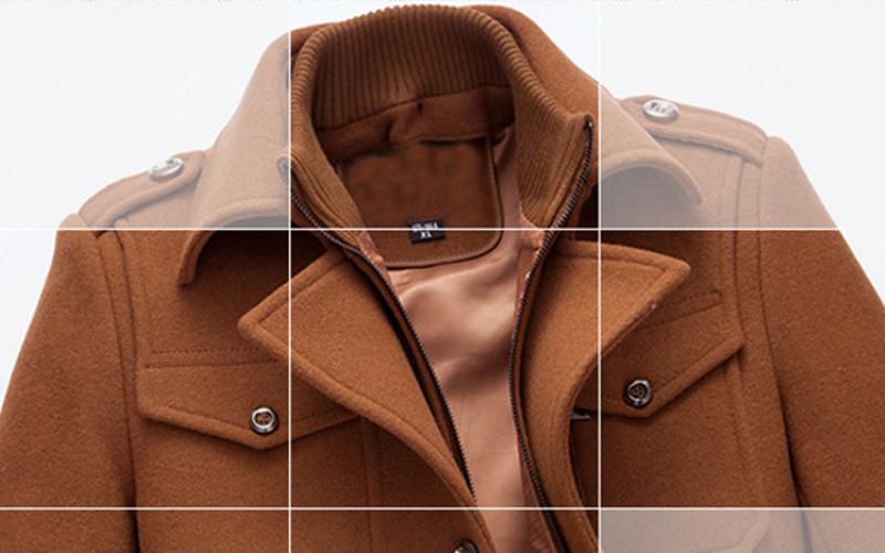West Louis™ | Wool blend winter coat 6
