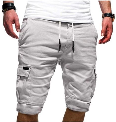 Yvonne | Adjustable cargo shorts with large pockets