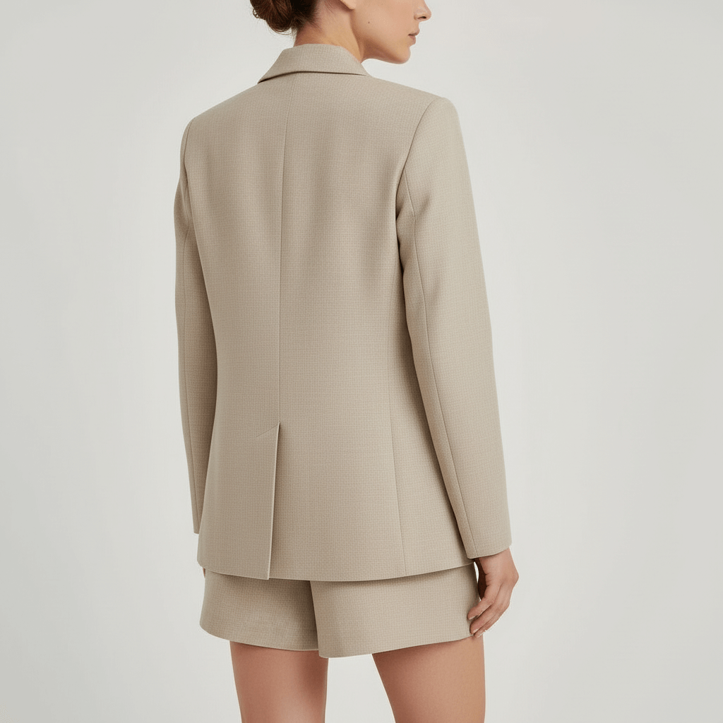 Yvonne | Airy summer set with blazer and shorts