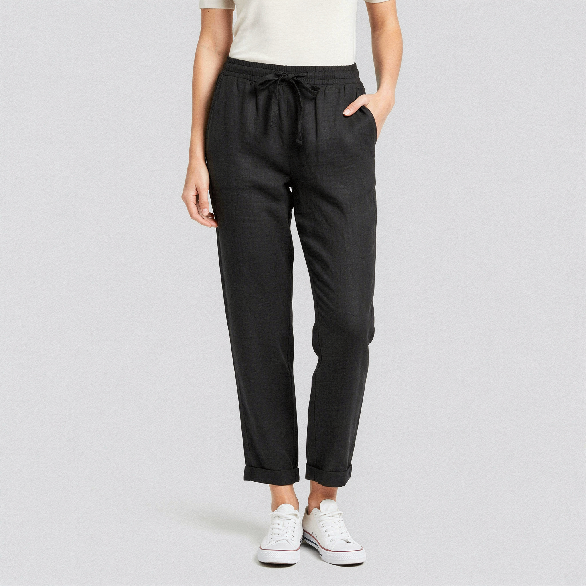 Yvonne | Breathable linen trousers