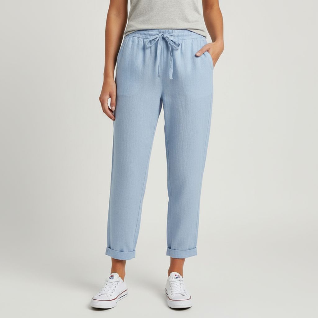 Yvonne | Breathable linen trousers