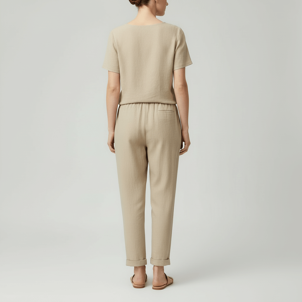 Yvonne | Breathable linen two-piece set