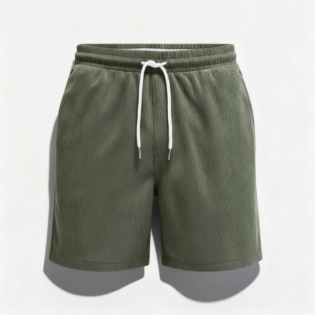 Yvonne | Breathable swim shorts with elastic waistband