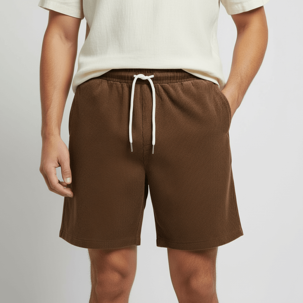 Yvonne | Breathable swim shorts with elastic waistband