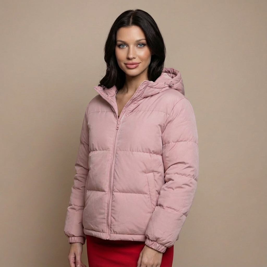 Yvonne | Comfortable Puffer Jacket with Hood