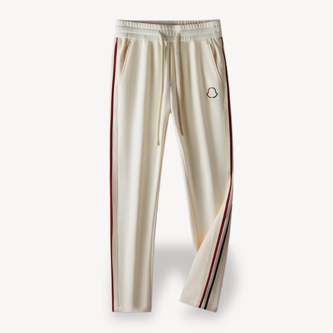 Yvonne | Cotton blend tracksuit with half-zip top