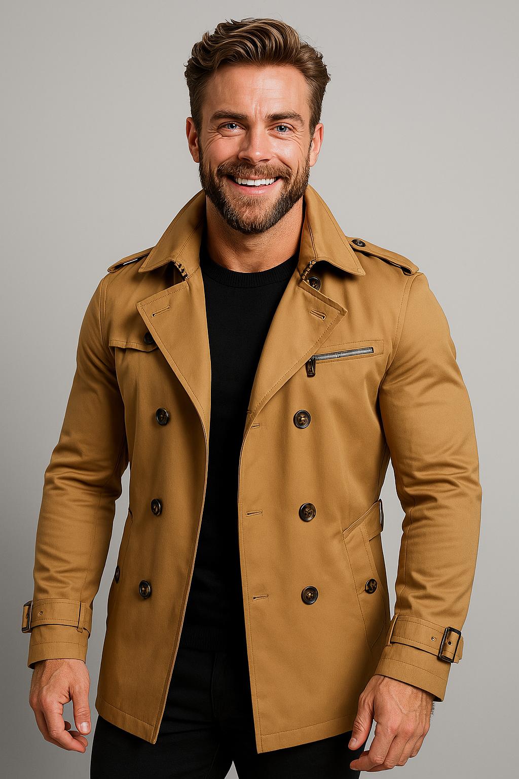Yvonne | Cotton blend trench coat