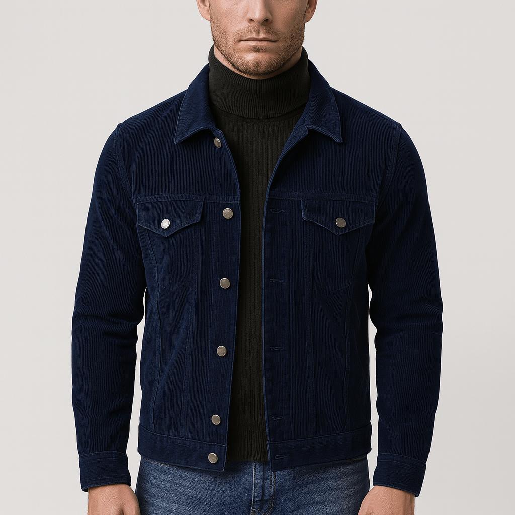 Yvonne | Durable corduroy denim work jacket