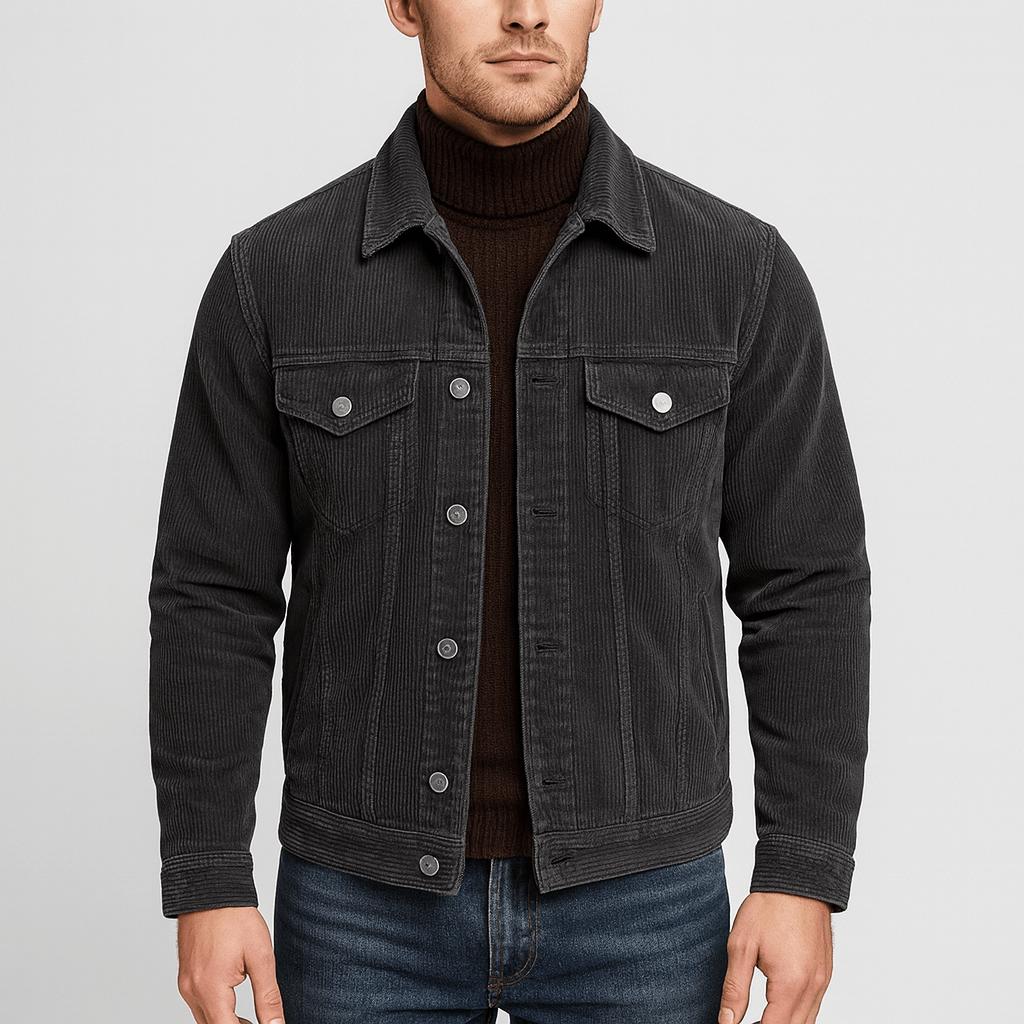 Yvonne | Durable corduroy denim work jacket