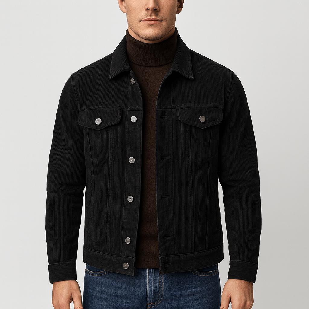 Yvonne | Durable corduroy denim work jacket