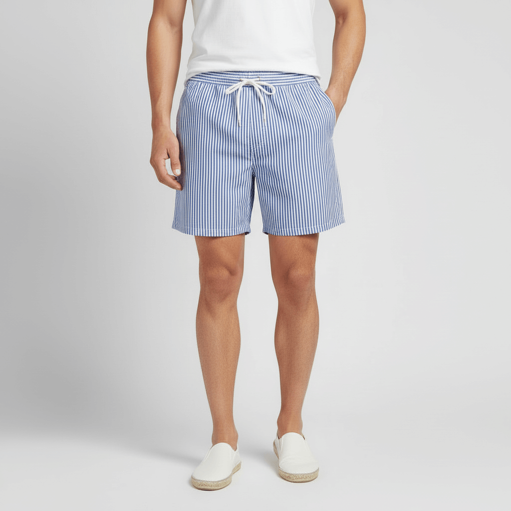 Yvonne | Elastic Waist Swim Shorts