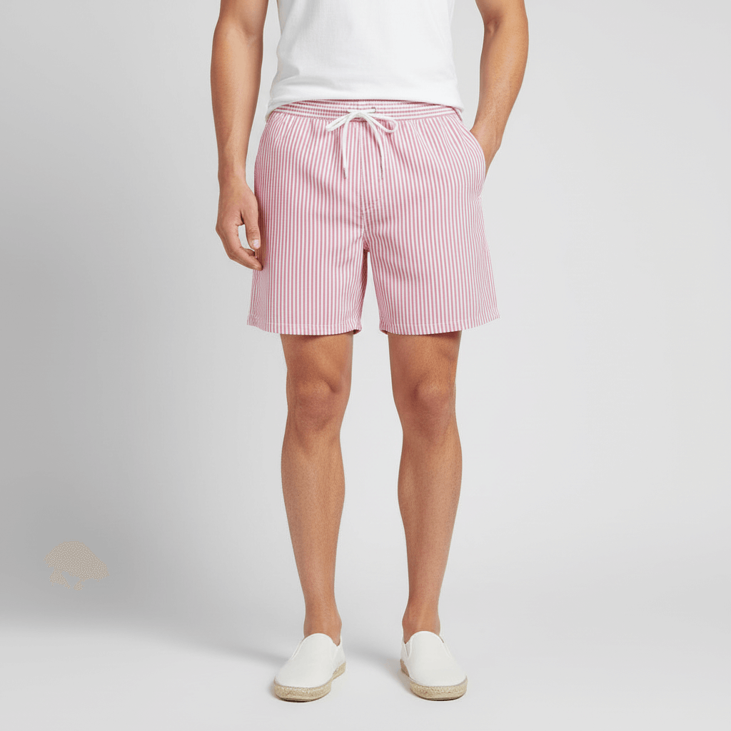Yvonne | Elastic Waist Swim Shorts