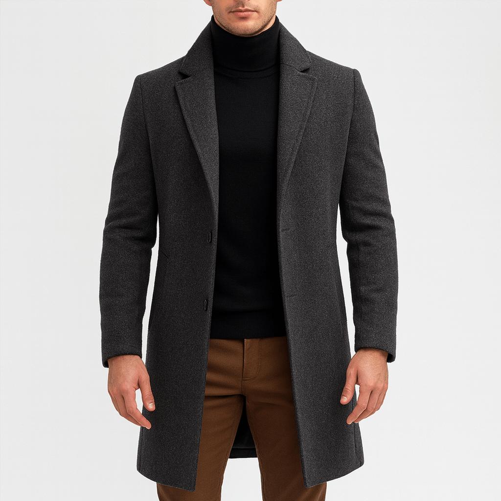 Yvonne | Elegant tailored woolen coat