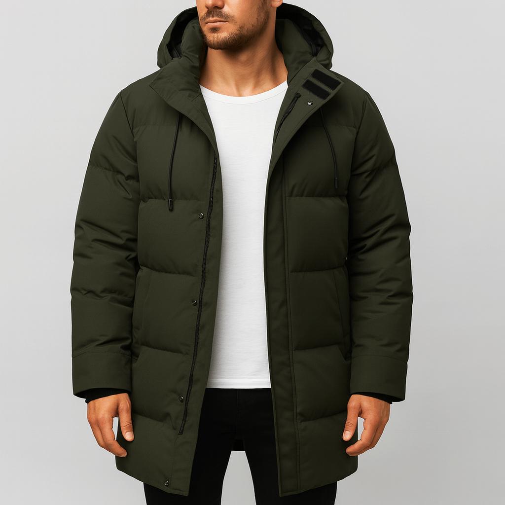 Yvonne | Insulated parka jacket, contemporary fit