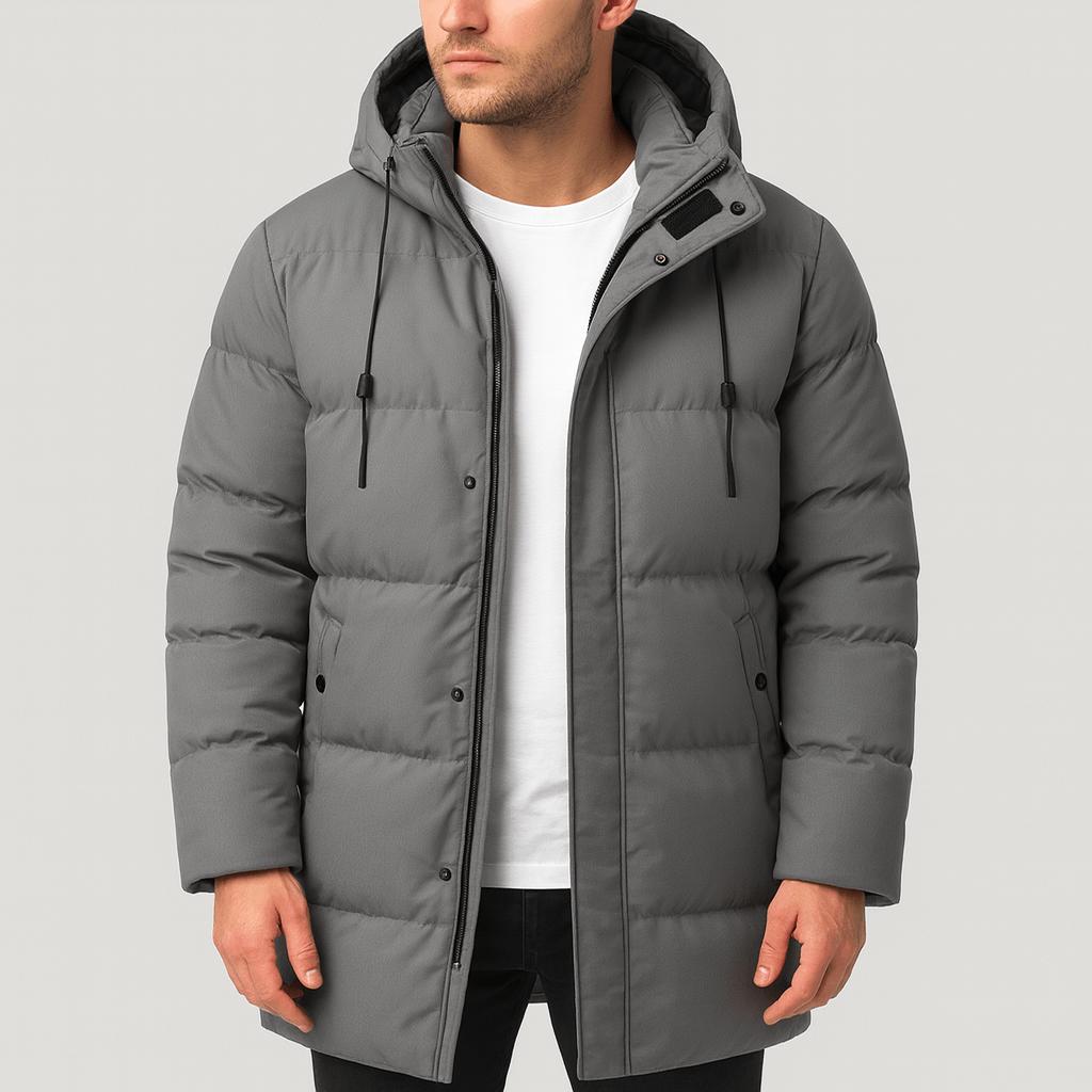 Yvonne | Insulated parka jacket, contemporary fit