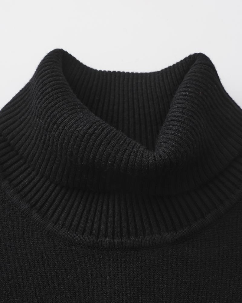 Yvonne | Merino wool turtleneck sweater