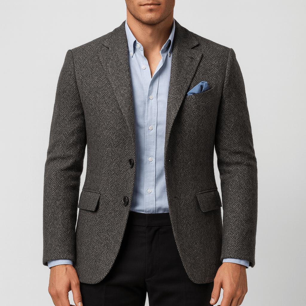 Yvonne | Tailored fit wool blend blazer