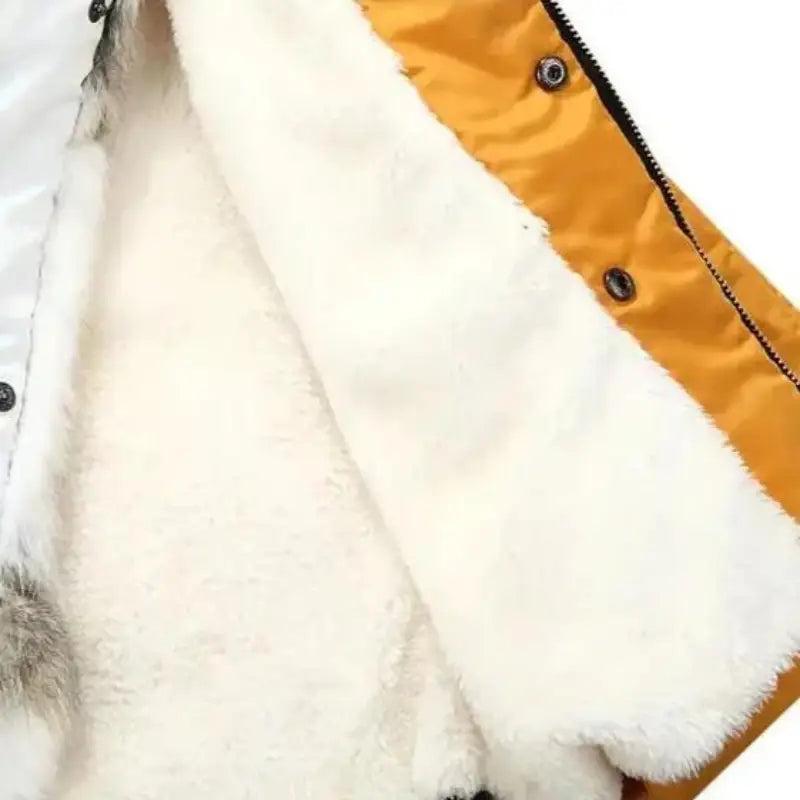 Yvonne | Thermal puffer jacket with removable hood