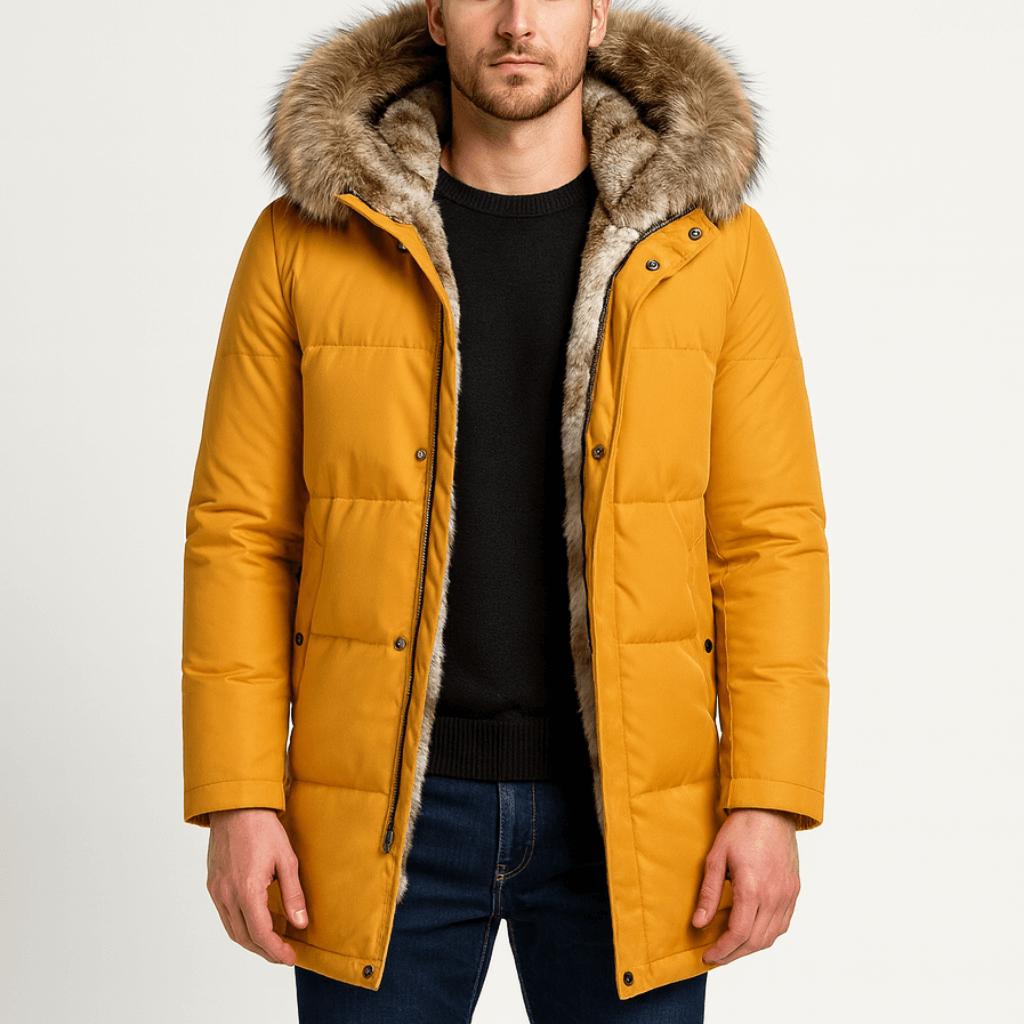 Yvonne | Thermal puffer jacket with removable hood