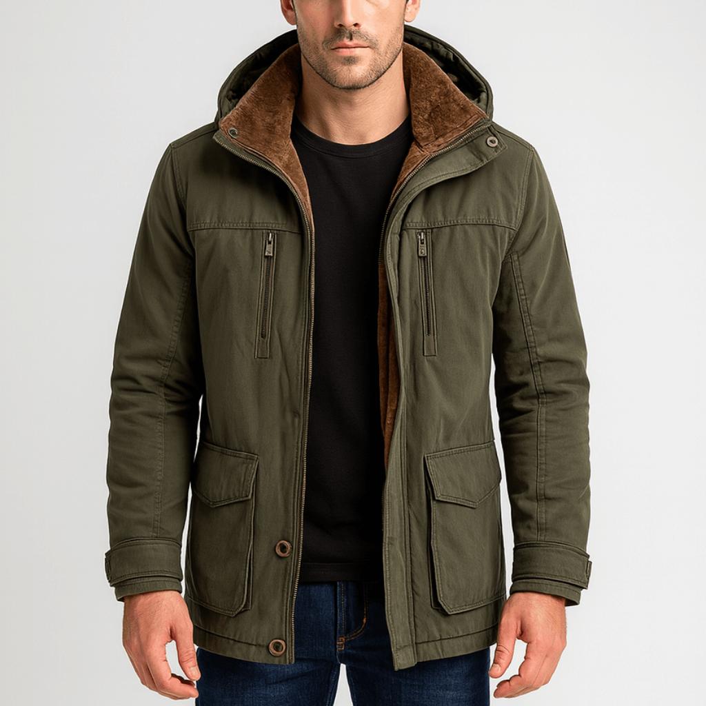 Yvonne | Urban parka jacket with robust construction and sleek design