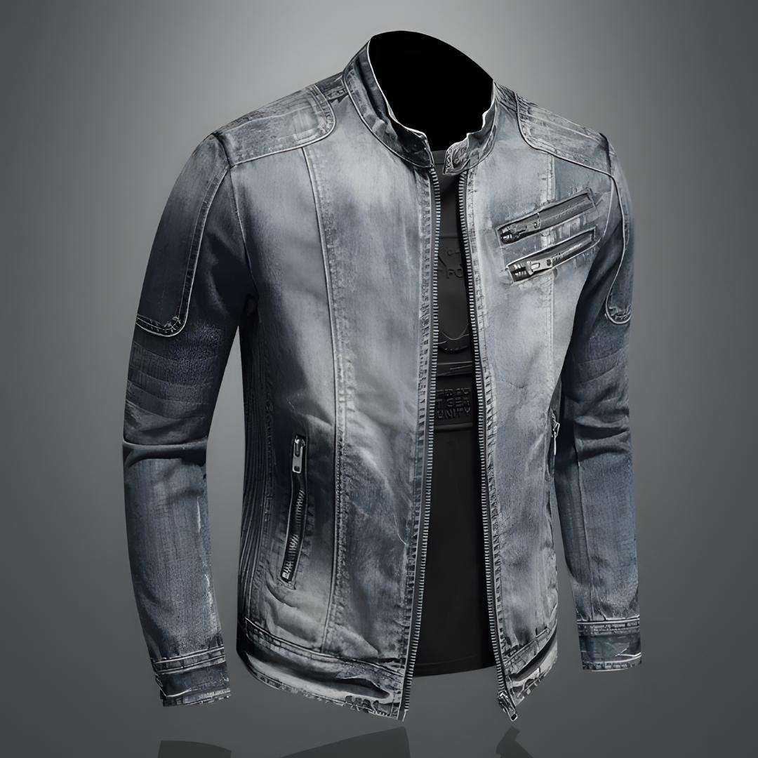 Yvonne | Vintage denim jacket with tailored cut