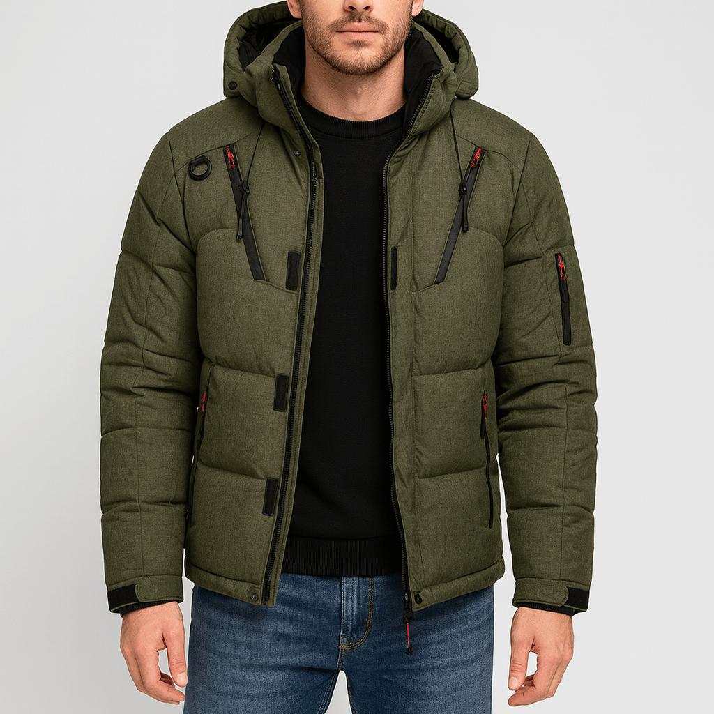 Yvonne | Warm puffer jacket with adjustable hood