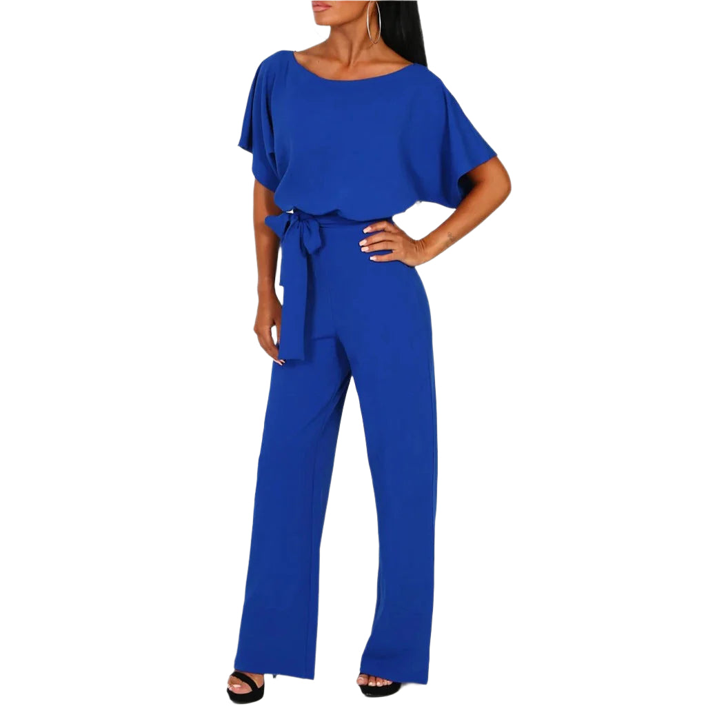 Combinaison élégante à jambes larges femme – Chic et raffinée