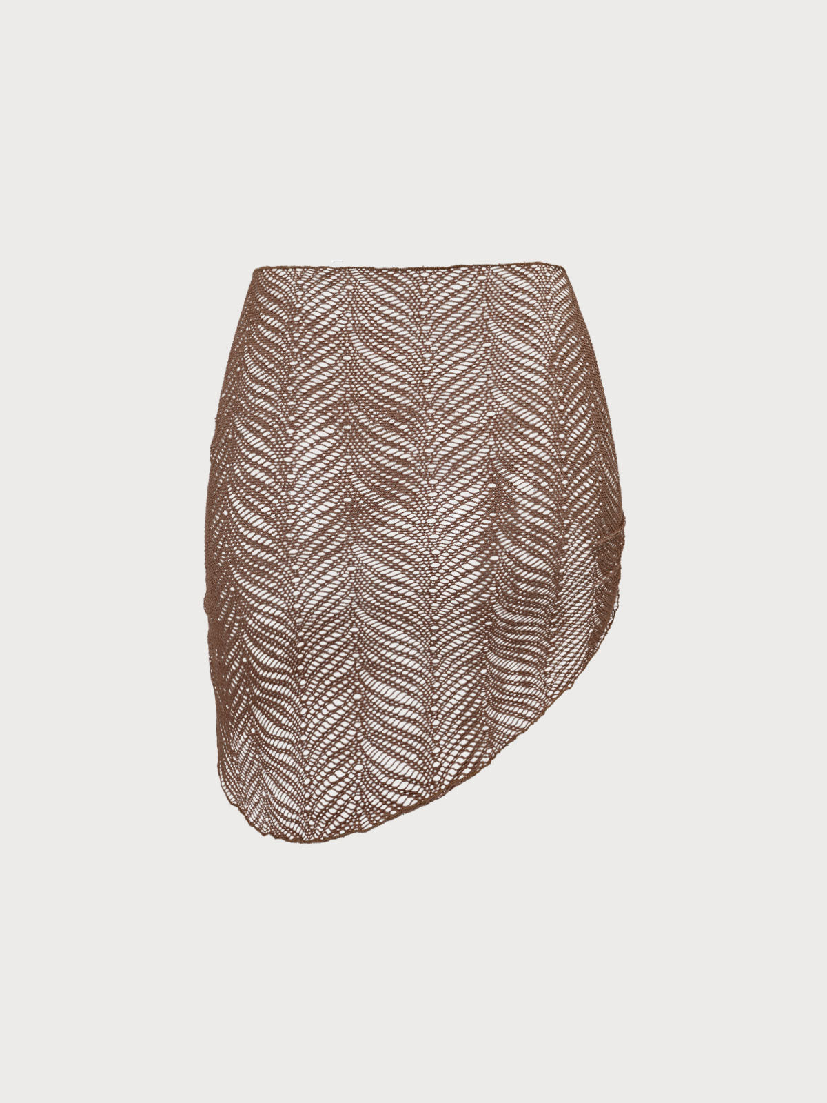 Crochet wrap skirt beach cover-ups for women