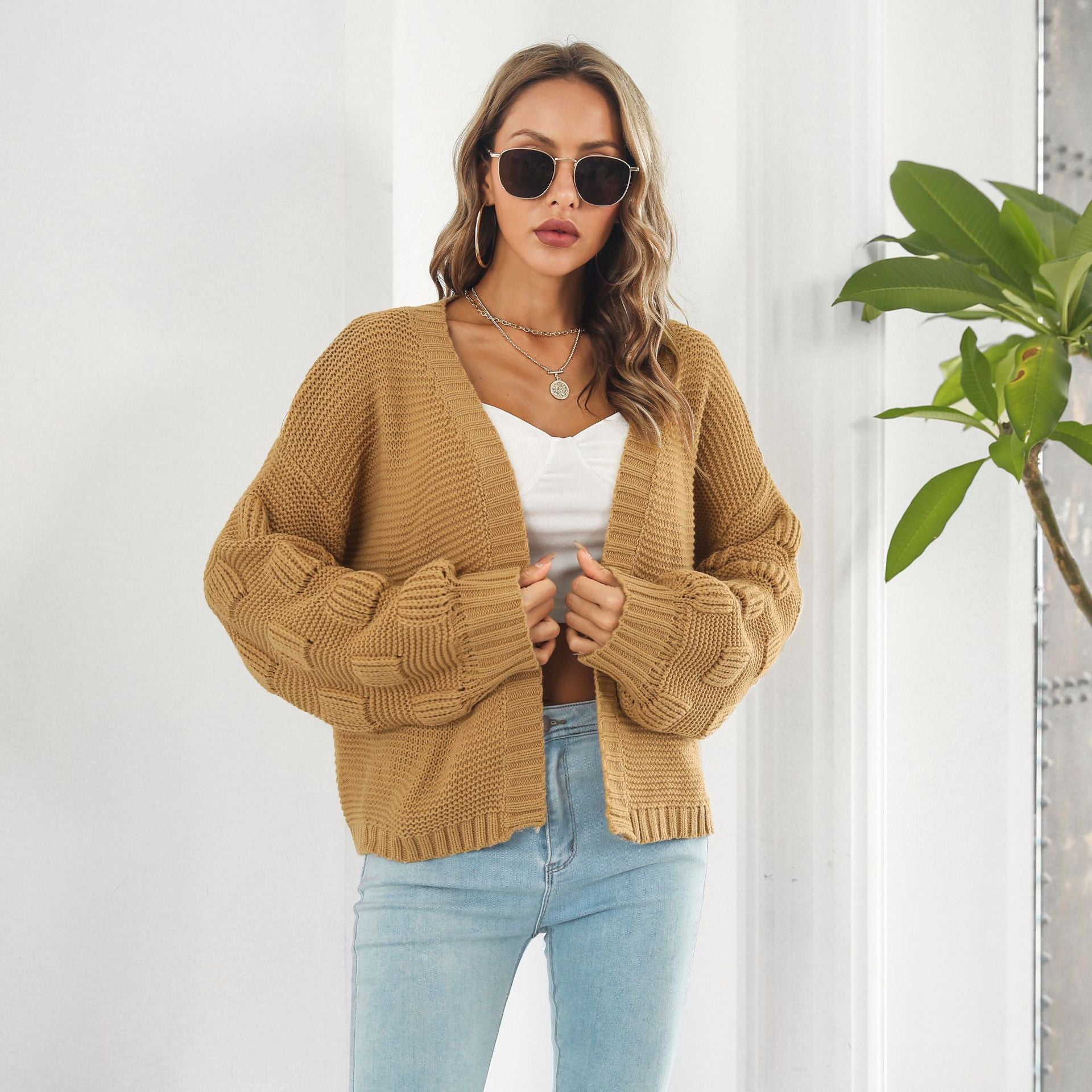 Perle - Gilet oversize élégant, idéal pour un look décontracté et chic