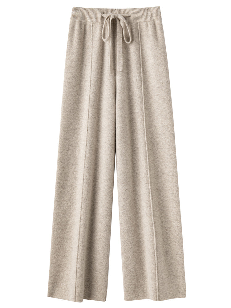 Pantalon en Cachemire Premium – Confort Décontracté Femme
