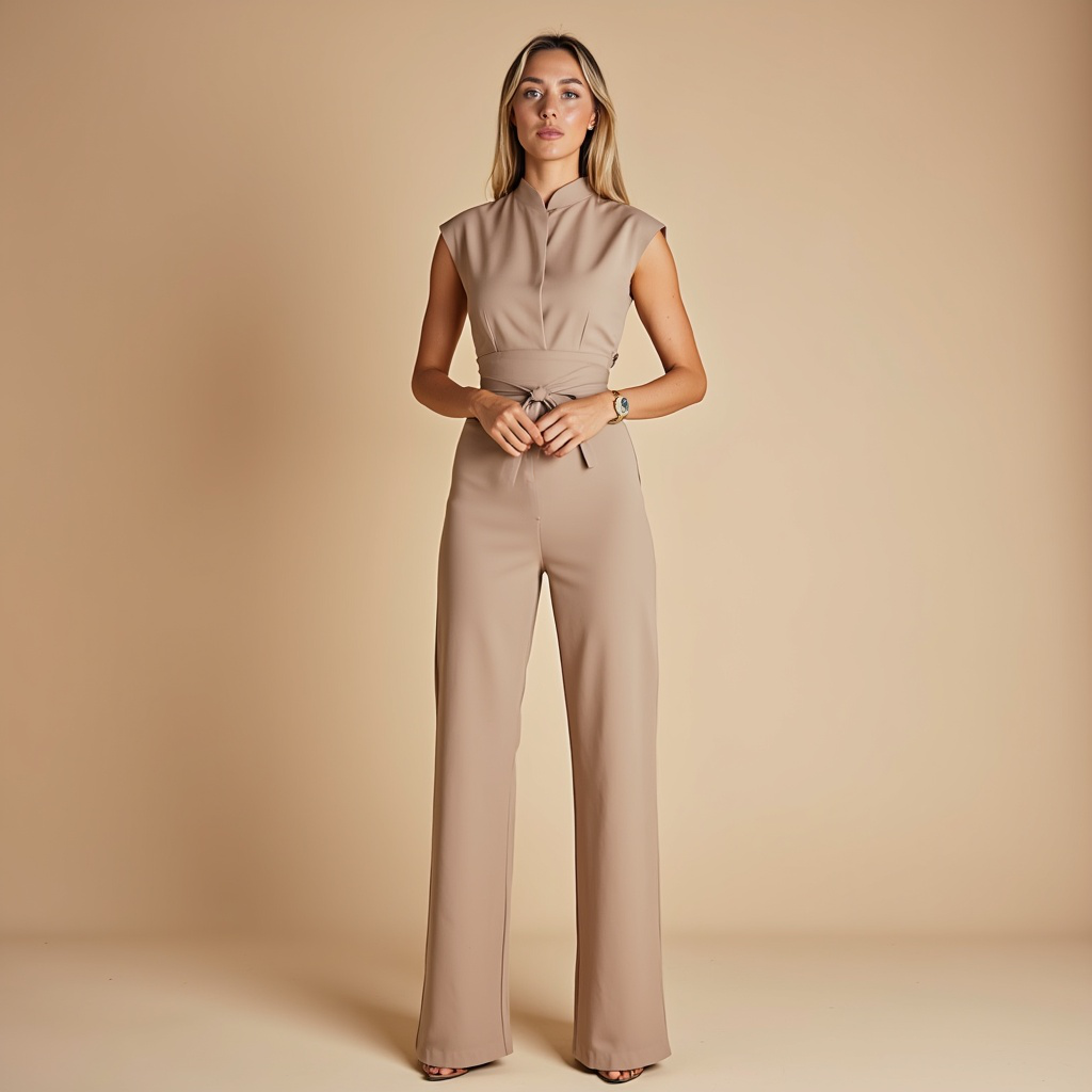 Combinaison sans manches femme – Élégante tenue d'été chic