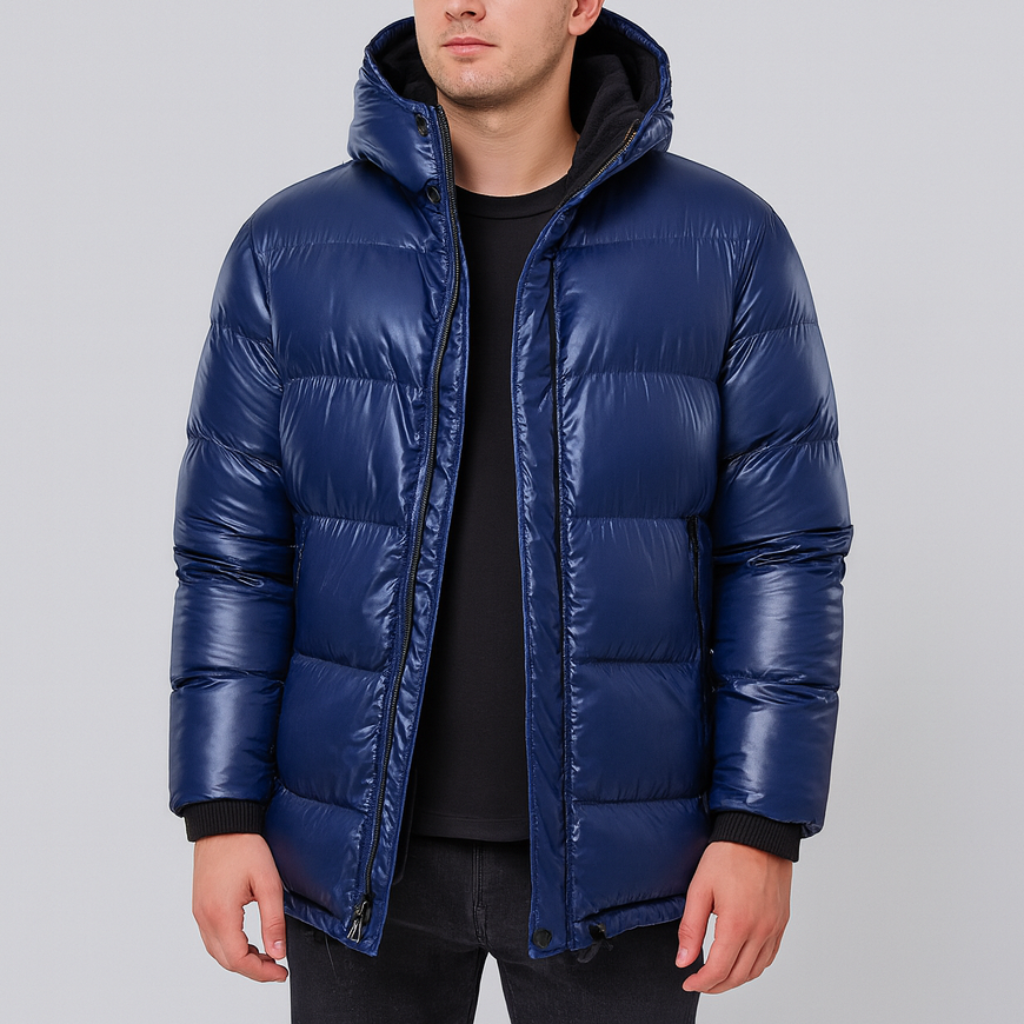 Yvonne | Padded puffer jacket with hood