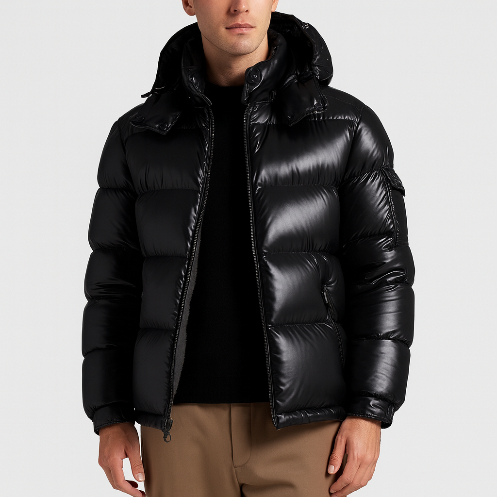 Yvonne | Padded puffer jacket with hood