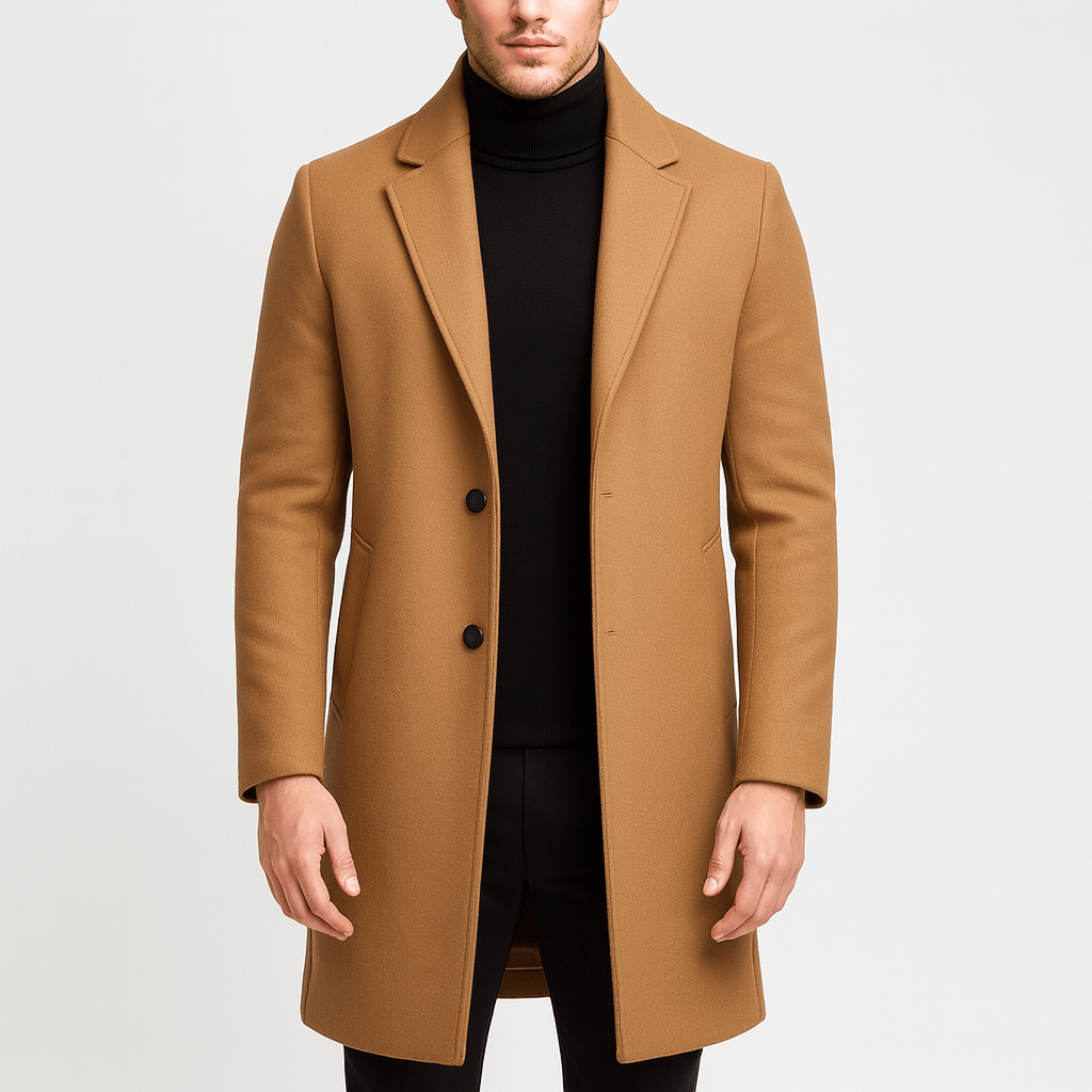 Yvonne | Elegant tailored woolen coat