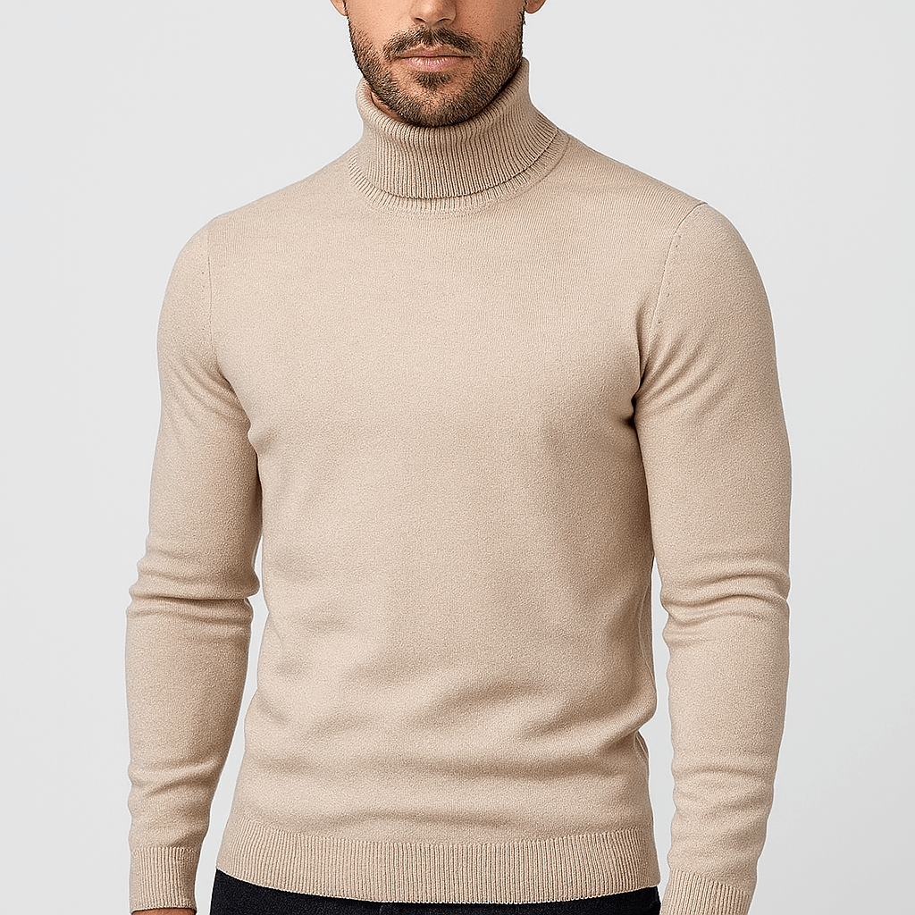 Yvonne | Merino wool turtleneck sweater