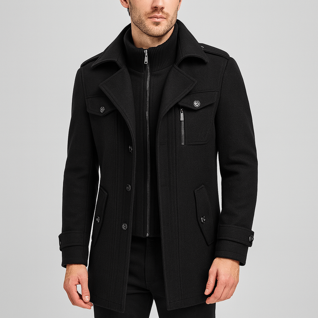Yvonne | Stylish winter trench coat with lightweight fit