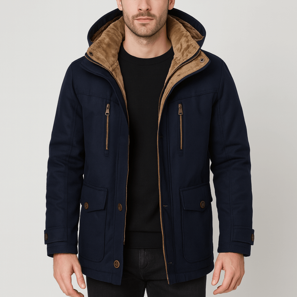 Yvonne | Urban parka jacket with robust construction and sleek design