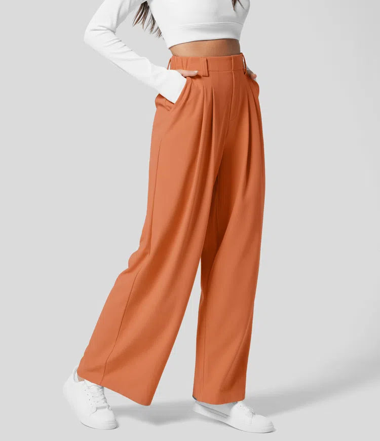 Brune - Élégance Pantalon Peak, léger et confortable pour un style raffiné