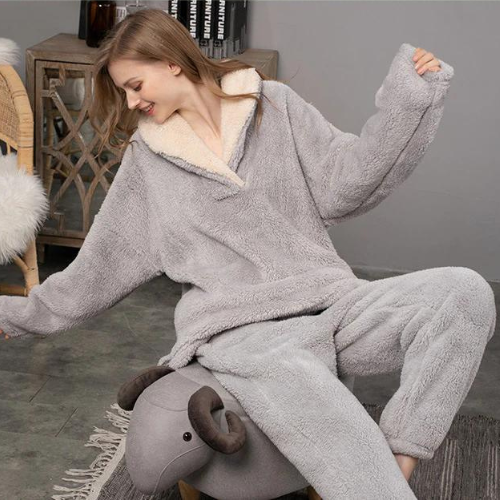 Vienne - Ensemble de pyjama en polaire pour femmes, parfait pour des nuits douillettes et confortables